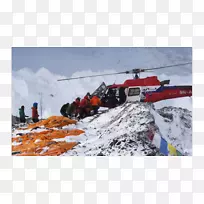 2015年珠穆朗玛峰大本营珠穆朗玛峰雪崩2015年4月尼泊尔地震加德满都山