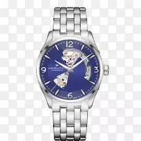 汉密尔顿手表公司汉密尔顿男士卡其布航空x风自动计时表珠宝-手表