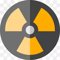 放射性衰变辐射危害符号伽马射线