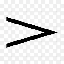 大于符号的音符符号数字符号