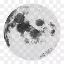 超月满月月相-月亮