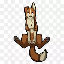 猫红狐犬繁殖剪贴画猫