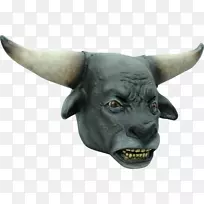 米诺托面罩，克诺索斯牛，希腊神话-面具