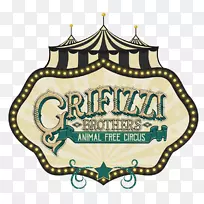 神奇的格里菲齐兄弟马戏团品牌标志怪物表演-马戏团