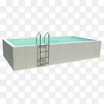 热水浴缸游泳池25.迪卡游泳池-卢克斯游泳池长方形