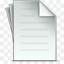 纸制电脑图标文件-文件