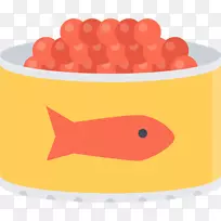 鱼子酱电脑图标食用鱼类