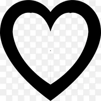 心脏计算机图标形状符号-心脏