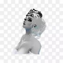 伊莉莎·里克曼(Eliza Rickman IMVU)黑色玫瑰化身下巴