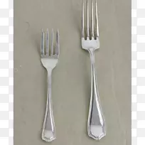 叉子纯银餐具家用银匙叉