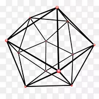 正则二十面体三角形大二十面体三角形