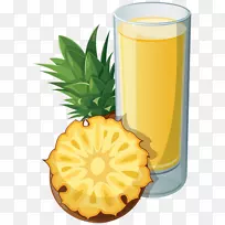 菠萝橙汁鸡尾酒-菠萝