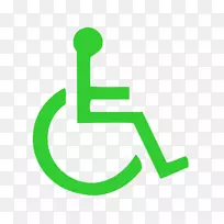 残疾标志母亲轮椅性别符号