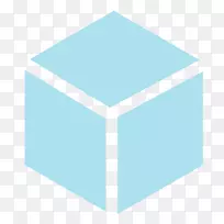 立方体三维空间计算机图标几何图形立方体