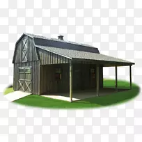 棚瘦到格姆布勒谷仓杆建筑框架-谷仓