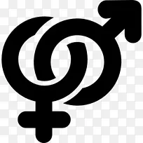 性别符号男性计算机图标第三性别符号