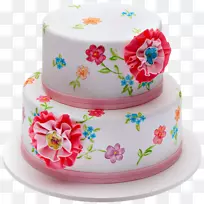 托尔特生日蛋糕芝士蛋糕装饰皇家糖霜-生日