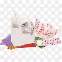 纸巾面部组织包装和标签纸袋盒