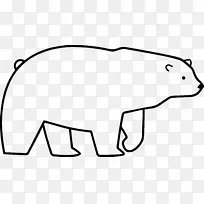北极熊地球北极圈大熊猫北极狐北极熊