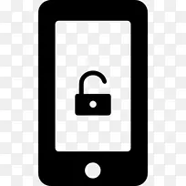 电脑图标电话iphone符号挂锁-iphone