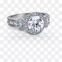 耳环，结婚戒指，订婚戒指，珠宝首饰.戒指