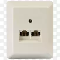 交流电源插头和插座综合服务数字网络通用.Anschluss-Einheit电阻电子