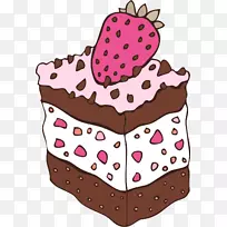 甜甜圈纸杯蛋糕甜点马卡龙蛋糕