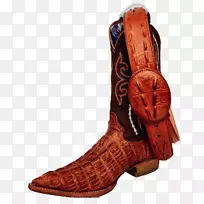 牛仔靴皮靴墨西哥尖靴带靴
