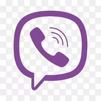 Viber电话呼叫移动电话WhatsApp消息传递应用程序-Viber