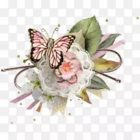 蝴蝶剪花艺术-蝴蝶