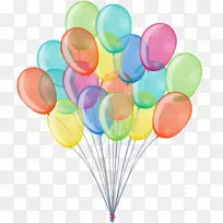 绘画气球剪辑艺术-气球