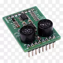 微控制器磁强计传感器测距仪加速度计