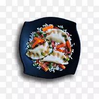 生姜牛肉亚洲料理菜盘食谱
