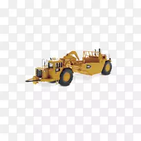 卡特彼勒公司轮式拖拉机.铲运机-压铸玩具重型机械1：50比例-拖拉机