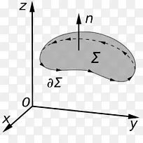 Stokes定理梯度定理场演算-数学