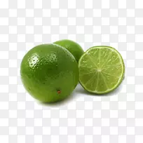 食物柠檬酸橙绿色水果-柠檬