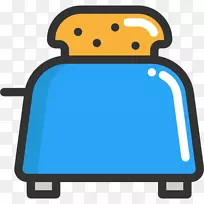 电脑图标烤面包机剪贴画烤箱