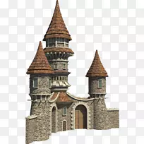 城堡塔-门
