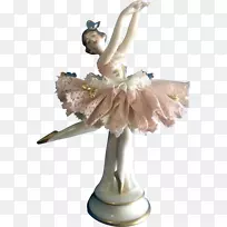 雕像芭蕾舞演员弗兰克阿克曼德累斯顿瓷芭蕾