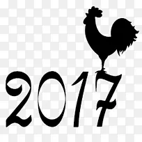 公鸡新年象征-新年