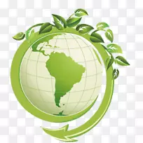 环保绿色经济、经济增长、可持续生活