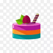 水果蛋糕托特面包店明胶甜点-蛋糕