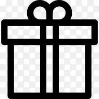 圣诞礼物电脑图标包装食品礼品篮.礼物