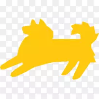 苏格兰小猎犬西部高地白色猎犬小狗比格犬剪贴画-小狗