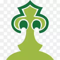 叶片旋转对称符号图案