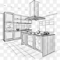 厨房室内设计服务家具翻新-厨房