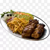沙什利克烧烤食品剪贴画-烧烤