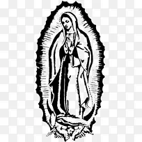 Guadalupe litany Marian夫人的大殿-桌面壁纸