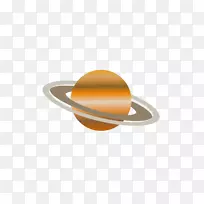 土星九颗行星剪辑艺术行星