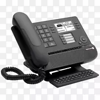 Alcatel 8038 ip高级台式电话Alcatel移动电话Alcatel 8029数码高档台式电话家庭及商务电话
